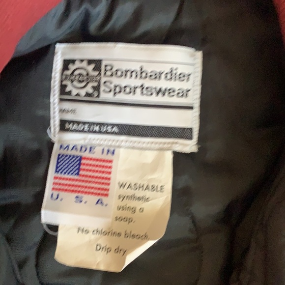 Vintage Bombardier Sportswear Ski-Doo Coat Red Size Large - Picture 5 of 9
